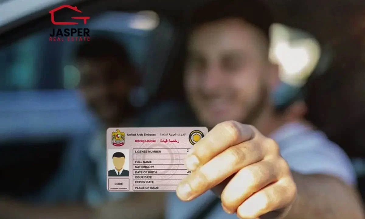 dubai driving license on the phone2